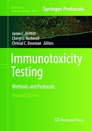Seller image for Immunotoxicity Testing for sale by BuchWeltWeit Ludwig Meier e.K.