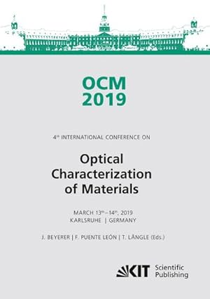 Seller image for OCM 2019 - Optical Characterization of Materials : Conference Proceedings for sale by BuchWeltWeit Ludwig Meier e.K.