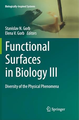 Seller image for Functional Surfaces in Biology III for sale by BuchWeltWeit Ludwig Meier e.K.