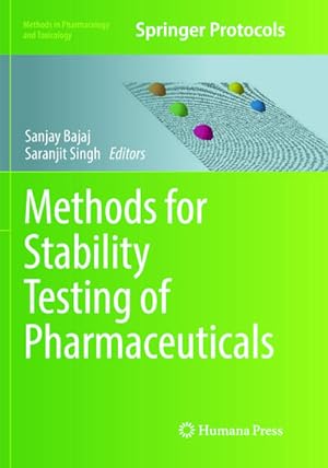 Imagen del vendedor de Methods for Stability Testing of Pharmaceuticals a la venta por BuchWeltWeit Ludwig Meier e.K.
