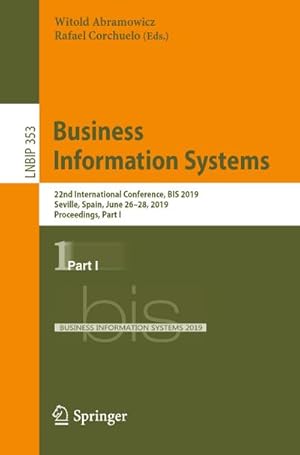 Immagine del venditore per Business Information Systems venduto da BuchWeltWeit Ludwig Meier e.K.