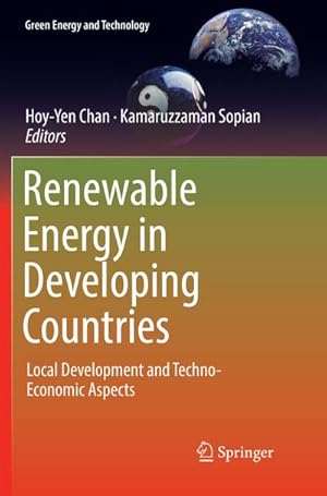 Bild des Verkufers fr Renewable Energy in Developing Countries zum Verkauf von BuchWeltWeit Ludwig Meier e.K.