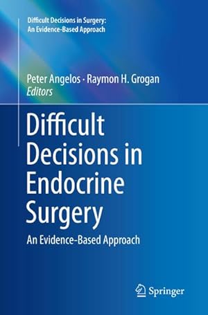 Seller image for Difficult Decisions in Endocrine Surgery for sale by BuchWeltWeit Ludwig Meier e.K.