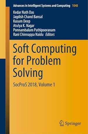 Bild des Verkufers fr Soft Computing for Problem Solving zum Verkauf von BuchWeltWeit Ludwig Meier e.K.