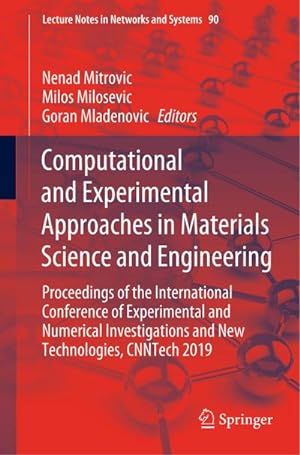 Imagen del vendedor de Computational and Experimental Approaches in Materials Science and Engineering a la venta por BuchWeltWeit Ludwig Meier e.K.