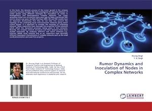 Bild des Verkufers fr Rumor Dynamics and Inoculation of Nodes in Complex Networks zum Verkauf von BuchWeltWeit Ludwig Meier e.K.
