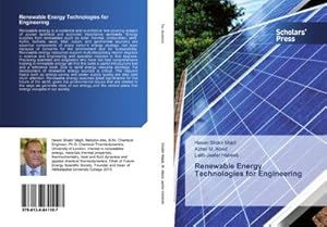 Bild des Verkufers fr Renewable Energy Technologies for Engineering zum Verkauf von BuchWeltWeit Ludwig Meier e.K.