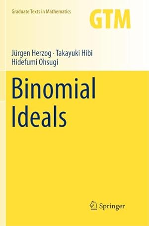 Imagen del vendedor de Binomial Ideals a la venta por BuchWeltWeit Ludwig Meier e.K.