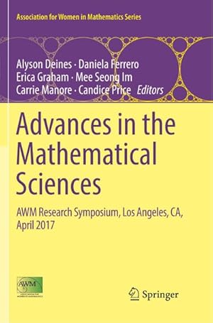 Imagen del vendedor de Advances in the Mathematical Sciences a la venta por BuchWeltWeit Ludwig Meier e.K.