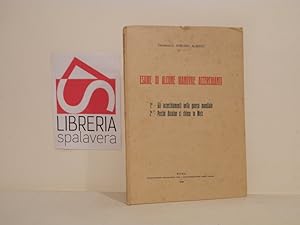 Esame di alcune manovre accerchianti : 1. Gli accerchiamenti nella guerra mondiale, 2. Perche Baz...