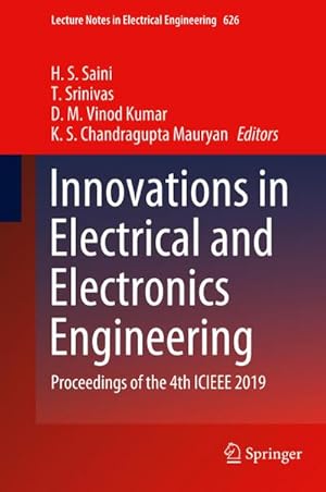 Seller image for Innovations in Electrical and Electronics Engineering for sale by BuchWeltWeit Ludwig Meier e.K.