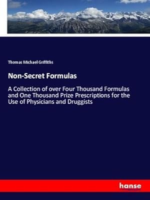 Seller image for Non-Secret Formulas for sale by BuchWeltWeit Ludwig Meier e.K.