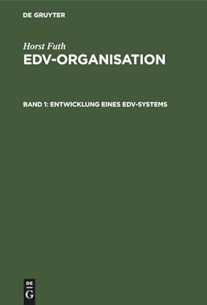 Imagen del vendedor de Entwicklung eines EDV-Systems a la venta por BuchWeltWeit Ludwig Meier e.K.