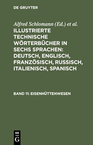 Immagine del venditore per Eisenhttenwesen venduto da BuchWeltWeit Ludwig Meier e.K.