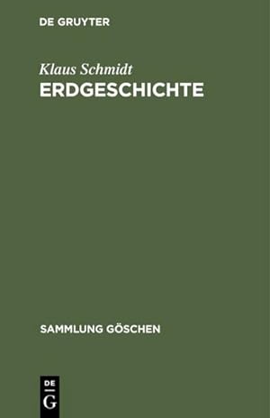 Bild des Verkufers fr Erdgeschichte zum Verkauf von BuchWeltWeit Ludwig Meier e.K.