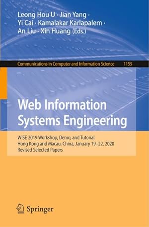 Imagen del vendedor de Web Information Systems Engineering a la venta por BuchWeltWeit Ludwig Meier e.K.
