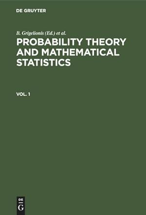 Seller image for Probability Theory and Mathematical Statistics. Vol. 1 for sale by BuchWeltWeit Ludwig Meier e.K.