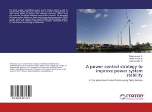 Seller image for A power control strategy to improve power system stability for sale by BuchWeltWeit Ludwig Meier e.K.