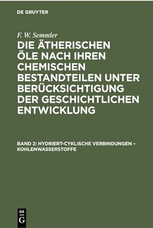 Image du vendeur pour Hydriert-cyklische Verbindungen  Kohlenwasserstoffe mis en vente par BuchWeltWeit Ludwig Meier e.K.
