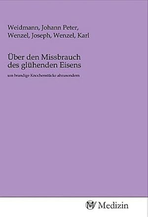 Image du vendeur pour ber den Missbrauch des glhenden Eisens mis en vente par BuchWeltWeit Ludwig Meier e.K.