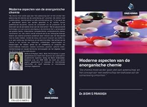 Image du vendeur pour Moderne aspecten van de anorganische chemie mis en vente par BuchWeltWeit Ludwig Meier e.K.