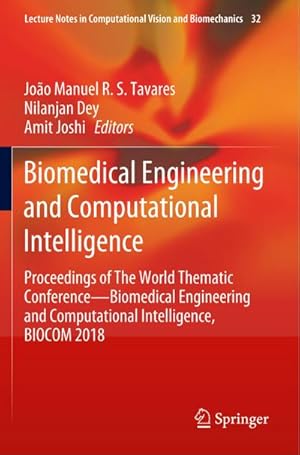 Imagen del vendedor de Biomedical Engineering and Computational Intelligence a la venta por BuchWeltWeit Ludwig Meier e.K.