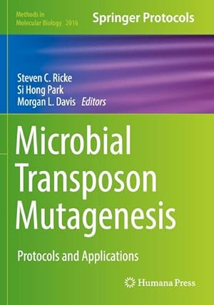 Image du vendeur pour Microbial Transposon Mutagenesis mis en vente par BuchWeltWeit Ludwig Meier e.K.