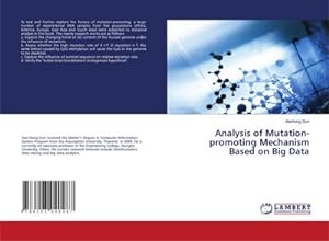 Seller image for Analysis of Mutation-promoting Mechanism Based on Big Data for sale by BuchWeltWeit Ludwig Meier e.K.