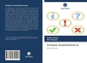 Imagen del vendedor de Software-Qualittsattribute a la venta por BuchWeltWeit Ludwig Meier e.K.