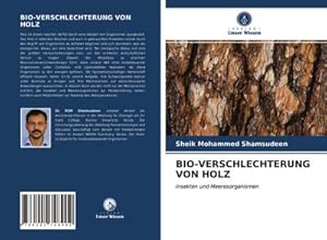 Seller image for BIO-VERSCHLECHTERUNG VON HOLZ for sale by BuchWeltWeit Ludwig Meier e.K.