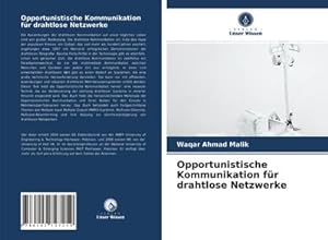 Seller image for Opportunistische Kommunikation fr drahtlose Netzwerke for sale by BuchWeltWeit Ludwig Meier e.K.