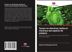 Seller image for Teneur en vitamines, lipides et minraux des espces de poissons for sale by BuchWeltWeit Ludwig Meier e.K.