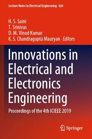 Seller image for Innovations in Electrical and Electronics Engineering for sale by BuchWeltWeit Ludwig Meier e.K.