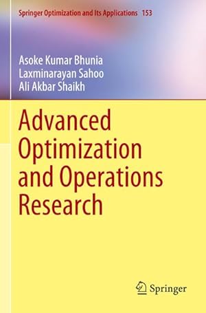 Seller image for Advanced Optimization and Operations Research for sale by BuchWeltWeit Ludwig Meier e.K.