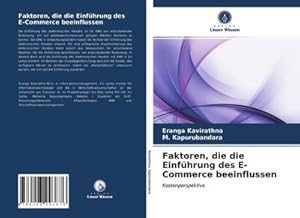 Seller image for Faktoren, die die Einfhrung des E-Commerce beeinflussen for sale by BuchWeltWeit Ludwig Meier e.K.
