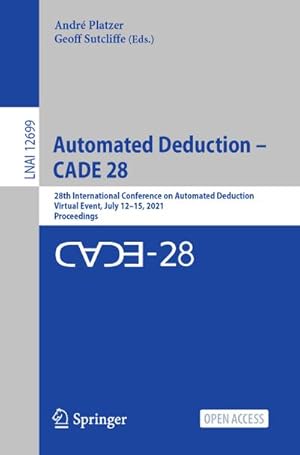Image du vendeur pour Automated Deduction  CADE 28 mis en vente par BuchWeltWeit Ludwig Meier e.K.