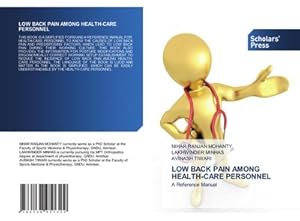 Seller image for LOW BACK PAIN AMONG HEALTH-CARE PERSONNEL for sale by BuchWeltWeit Ludwig Meier e.K.