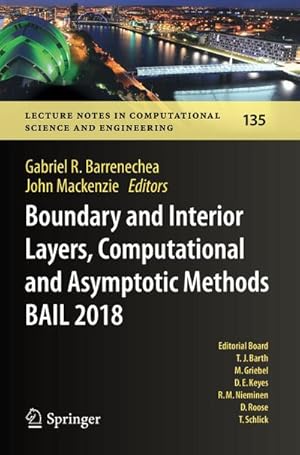 Immagine del venditore per Boundary and Interior Layers, Computational and Asymptotic Methods BAIL 2018 venduto da BuchWeltWeit Ludwig Meier e.K.