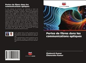 Image du vendeur pour Pertes de fibres dans les communications optiques mis en vente par BuchWeltWeit Ludwig Meier e.K.