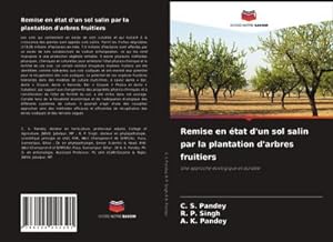 Seller image for Remise en tat d'un sol salin par la plantation d'arbres fruitiers for sale by BuchWeltWeit Ludwig Meier e.K.