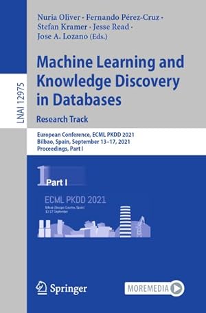 Imagen del vendedor de Machine Learning and Knowledge Discovery in Databases. Research Track a la venta por BuchWeltWeit Ludwig Meier e.K.