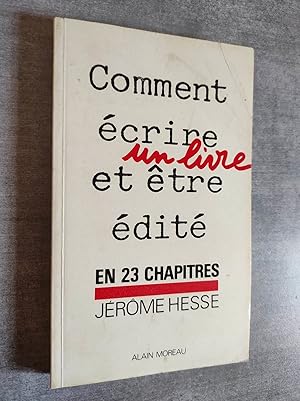 Seller image for Comment crire un livre et tre dit. for sale by Librairie Pique-Puces