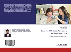 Bild des Verkufers fr Evaluation of Medication Adherence & Non Adherence in COPD zum Verkauf von BuchWeltWeit Ludwig Meier e.K.