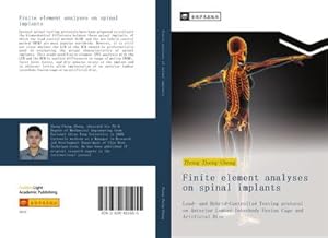 Immagine del venditore per Finite element analyses on spinal implants venduto da BuchWeltWeit Ludwig Meier e.K.