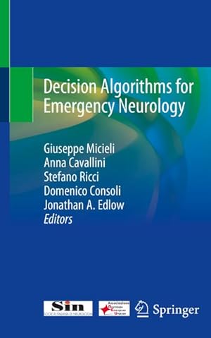 Imagen del vendedor de Decision Algorithms for Emergency Neurology a la venta por BuchWeltWeit Ludwig Meier e.K.