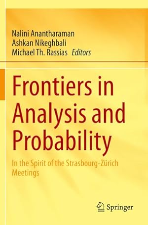 Immagine del venditore per Frontiers in Analysis and Probability venduto da BuchWeltWeit Ludwig Meier e.K.