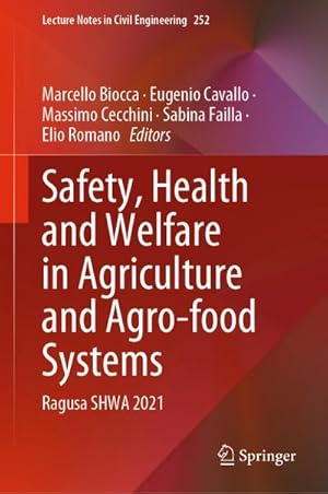 Seller image for Safety, Health and Welfare in Agriculture and Agro-food Systems for sale by BuchWeltWeit Ludwig Meier e.K.