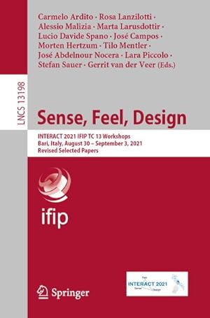 Immagine del venditore per Sense, Feel, Design venduto da BuchWeltWeit Ludwig Meier e.K.