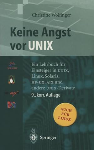 Immagine del venditore per Keine Angst vor UNIX venduto da BuchWeltWeit Ludwig Meier e.K.
