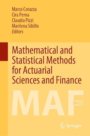 Immagine del venditore per Mathematical and Statistical Methods for Actuarial Sciences and Finance venduto da BuchWeltWeit Ludwig Meier e.K.